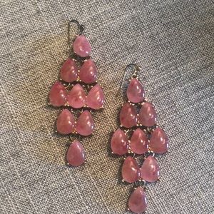 Pink Chandelier Earrings